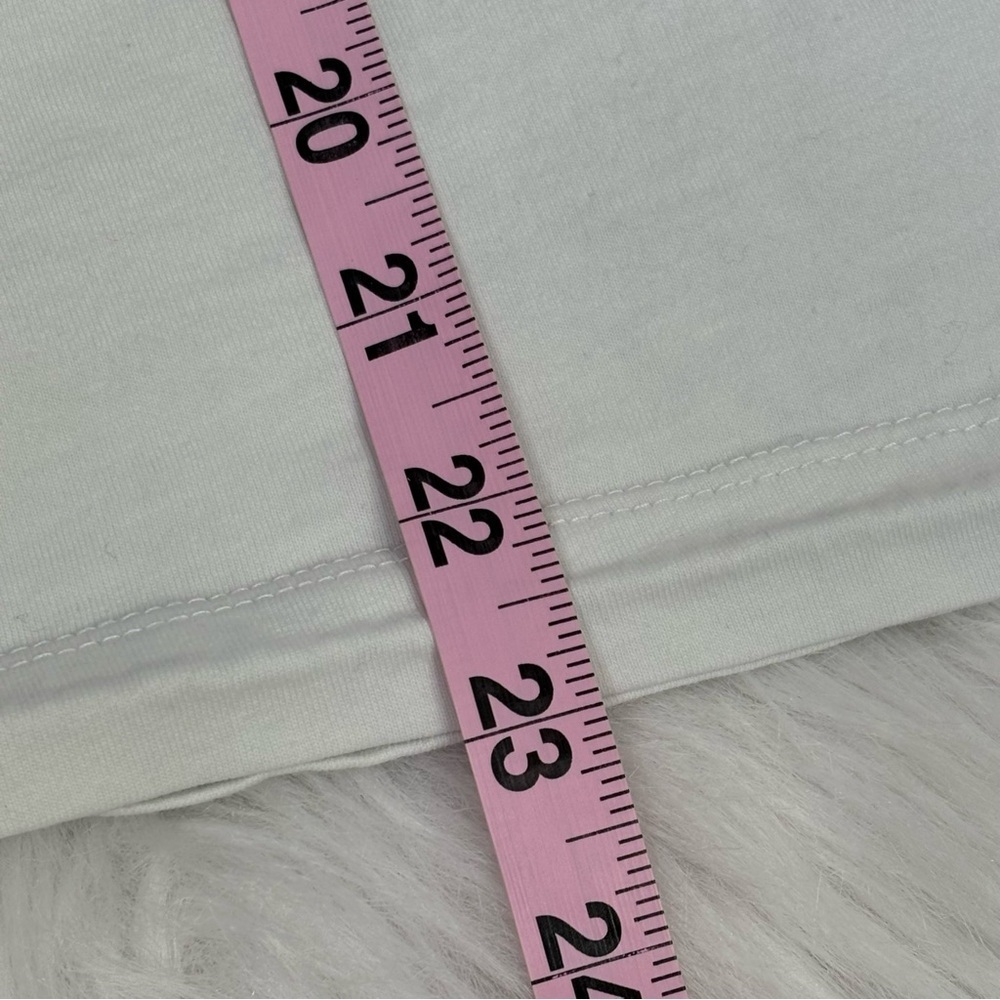 LOFT Size Large White Blouse Eyelet Sleeves & Neck‎ Split Neckline 100% Cotton - Picture 9 of 11